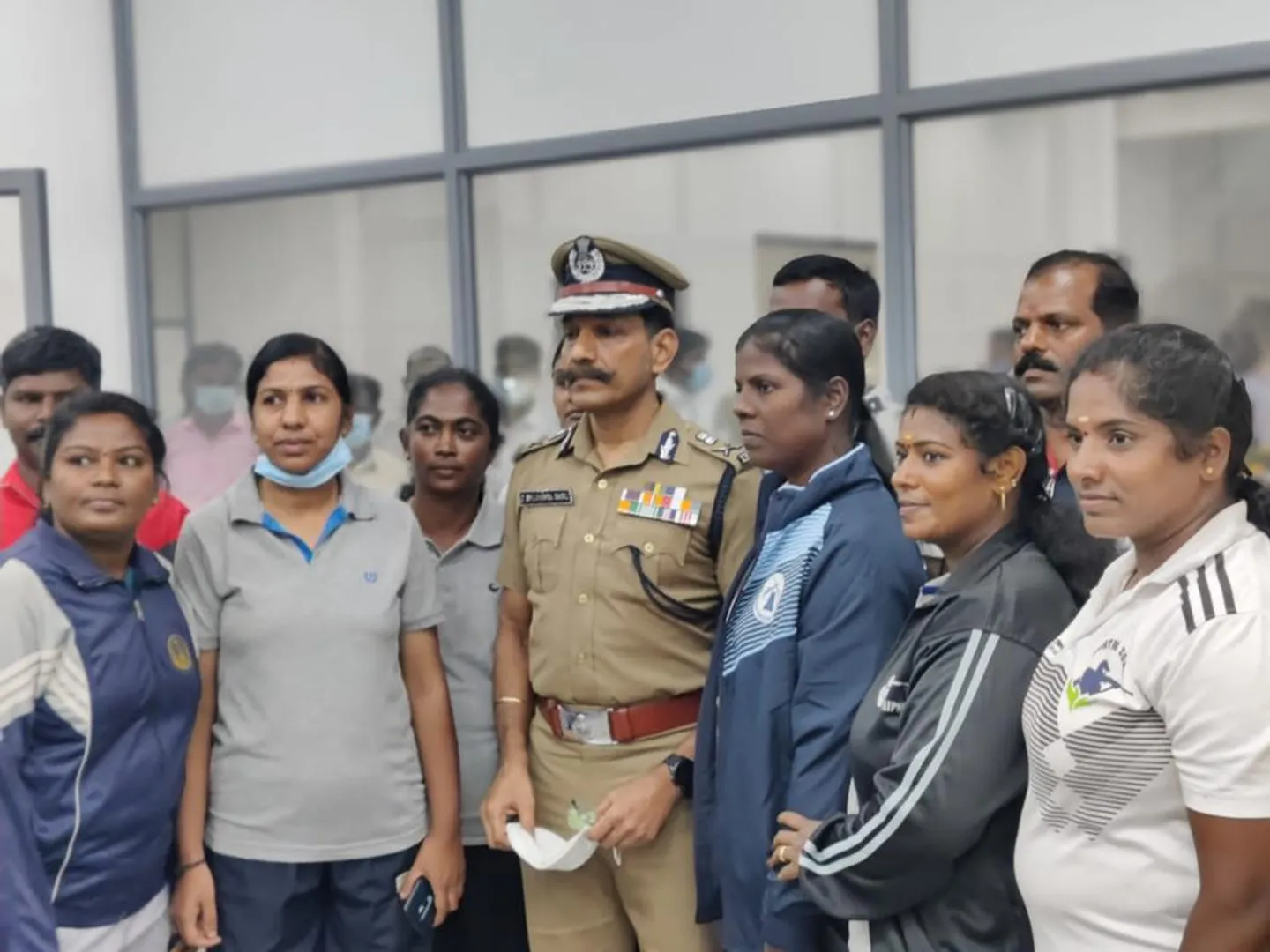 Ramalakshmi, the first female police officer to win the state level shooting competition!