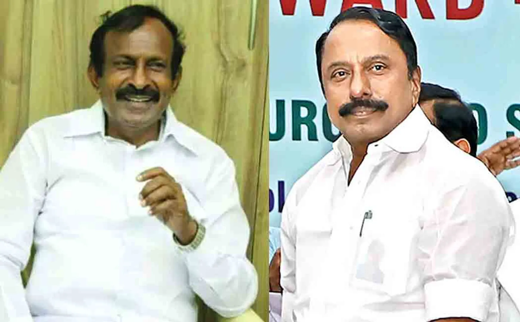 Ex. Minister Sengottayan and current minister Muthusamy met 