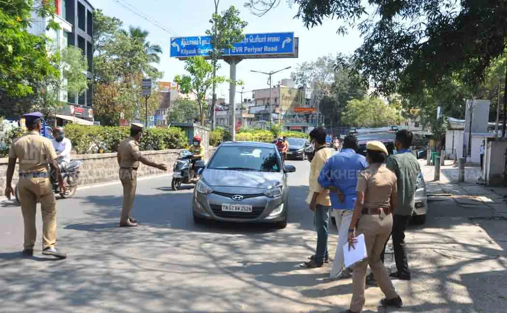 Intensive vehicle test in Chennai!  
