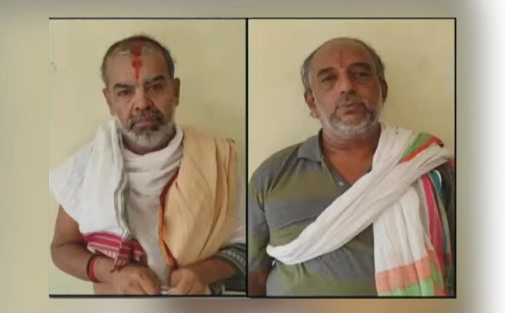 Two arrested for stealing temple silver staircase