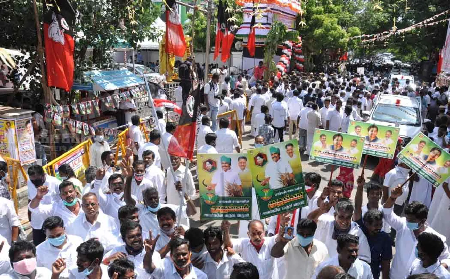 Opportunity in the election for those who are not in the party ... AIADMK who resigned with the cage!