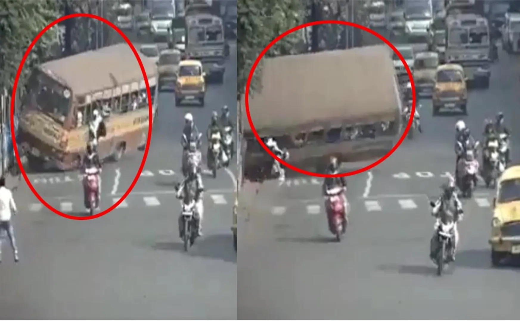 ROAD BUS INCIDENT IN KOLKATA POLICE INVESTIGATION 