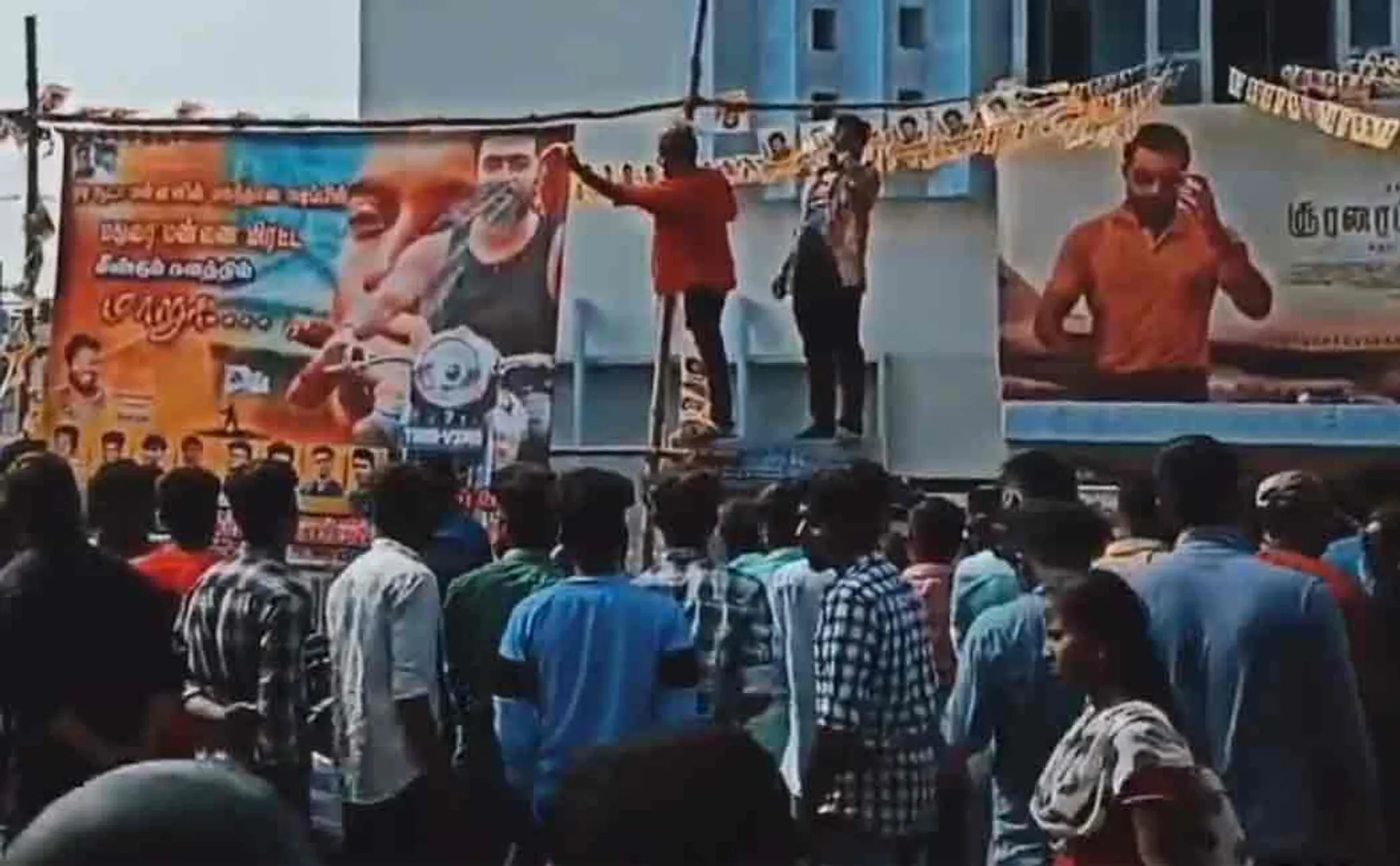 surya starring soorarai pottru film rerelease on madurai theatre