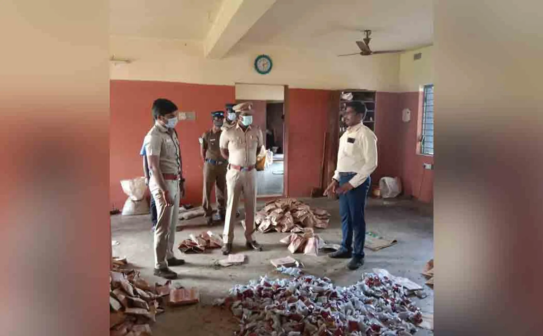 30 tons of tobacco stored in a godown!