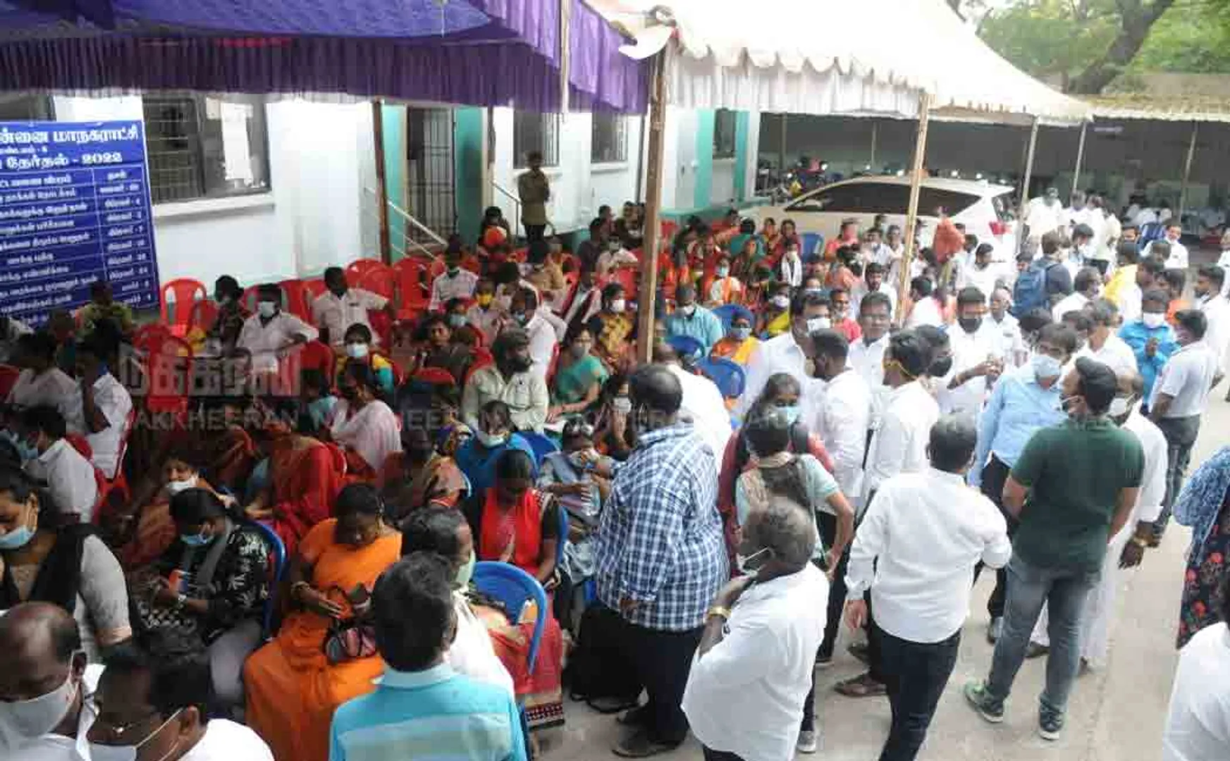 Nomination Review: Candidates traffic at Zonal Office  