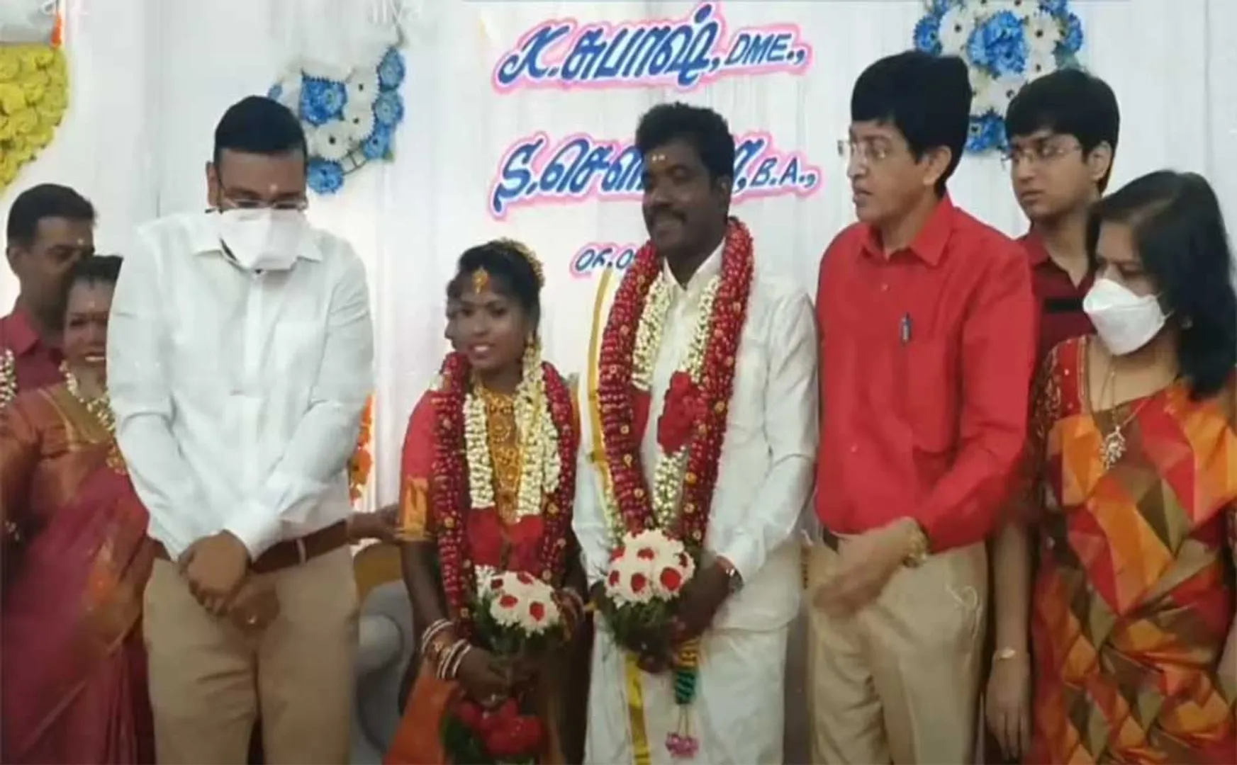 Marriage held under the leadership of Tamil Nadu Health Secretary!