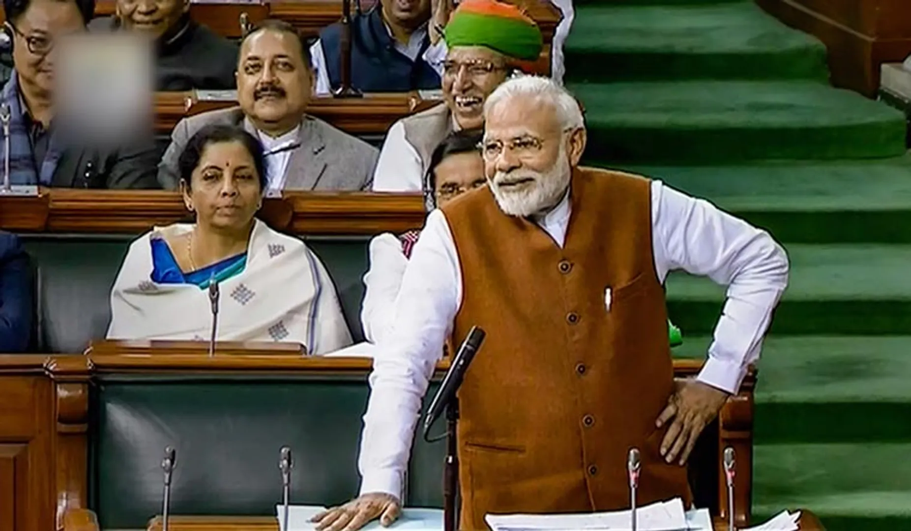 '' The poor are becoming millionaires '' - Modi speaks in Lok Sabha!