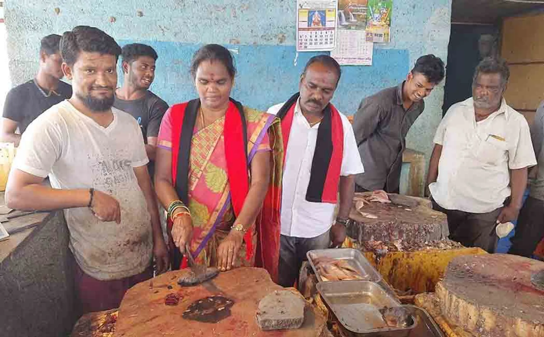 DMK Woman candidate campaign 