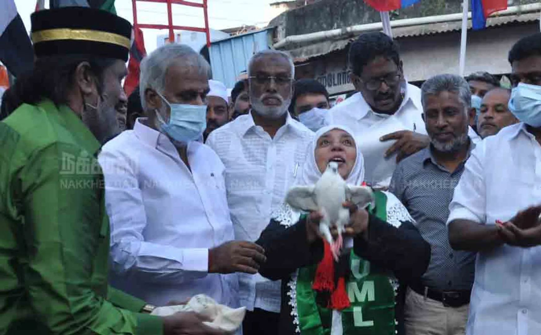The minister who collected votes for the coalition candidate!  