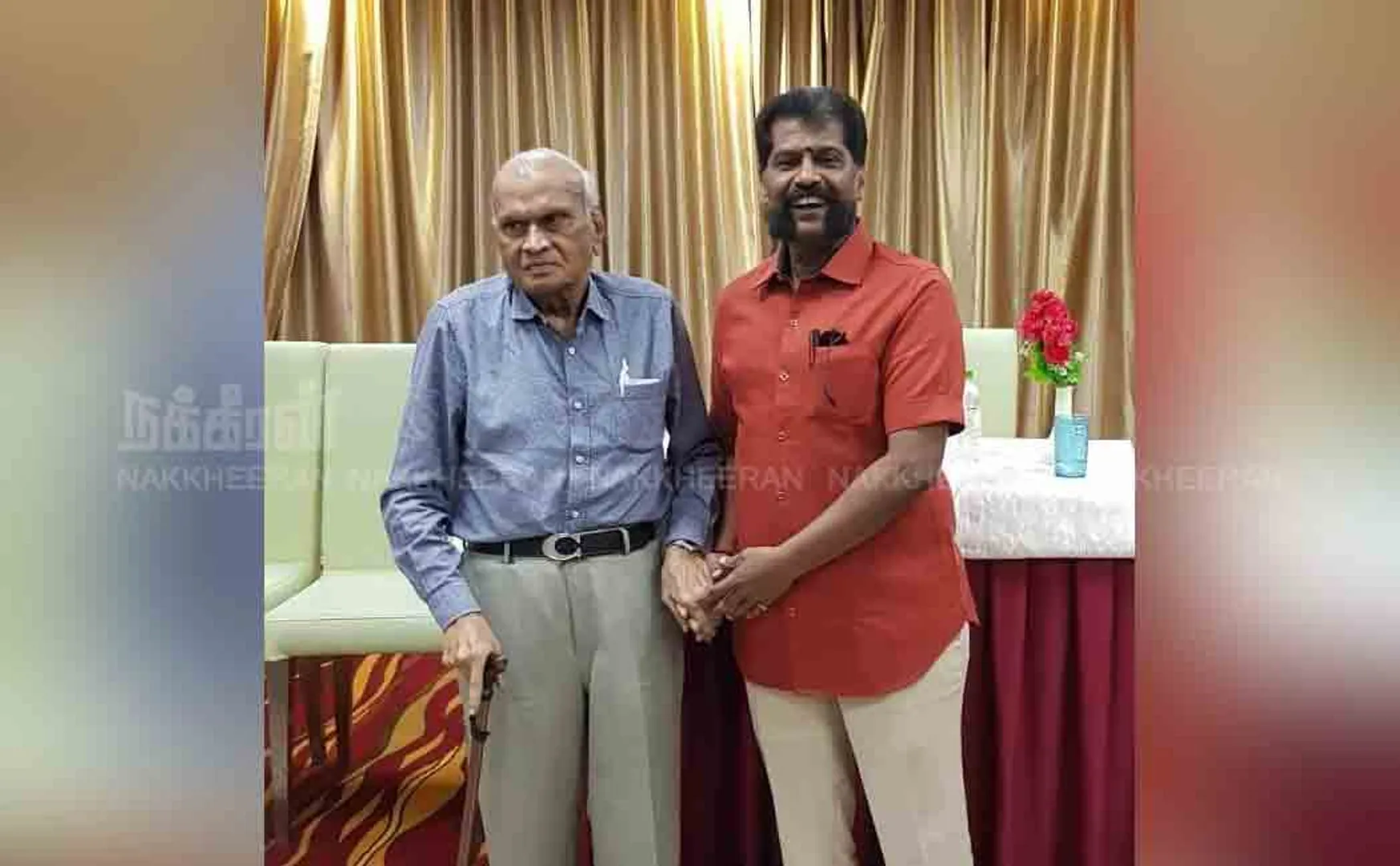 Singapore Tamil Writer Late A.P.Raman about Nakkheeran Editor 