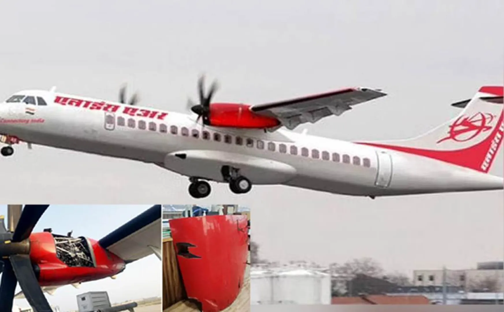 70 passengers life survived, plane engine not coverded