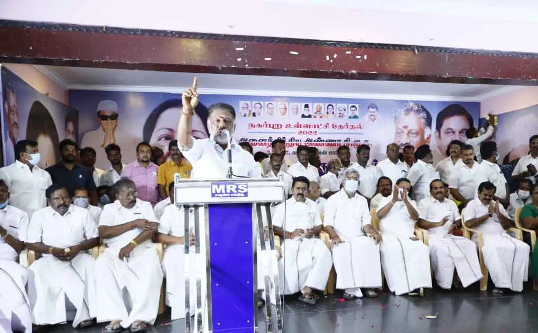 "Despite the DMK's innumerable problems, Jayalalithaa was the one who faced them patiently" - O. Panneerselvam speech!