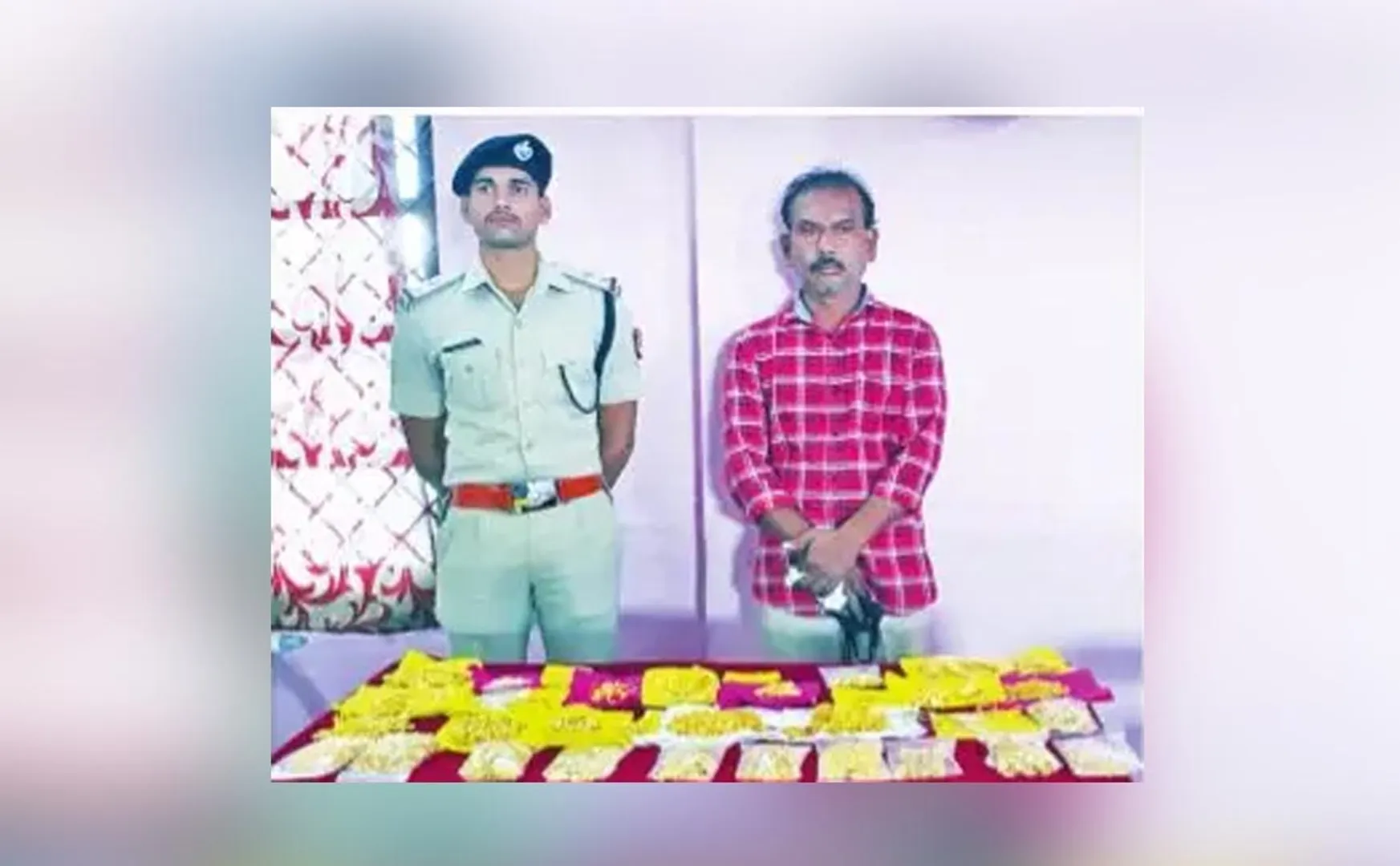 4 kg of gold jewellery caught on the train; 11 lakh rupees business tax, fines collected!