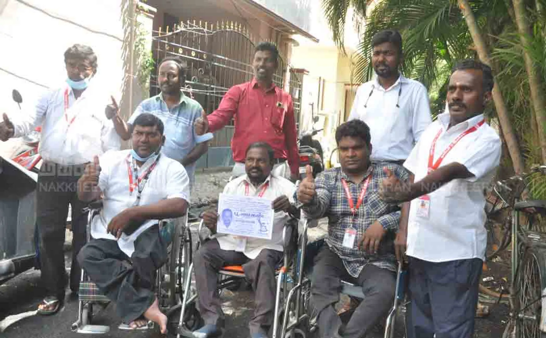 Persons with disabilities contesting urban elections on behalf of December 3 