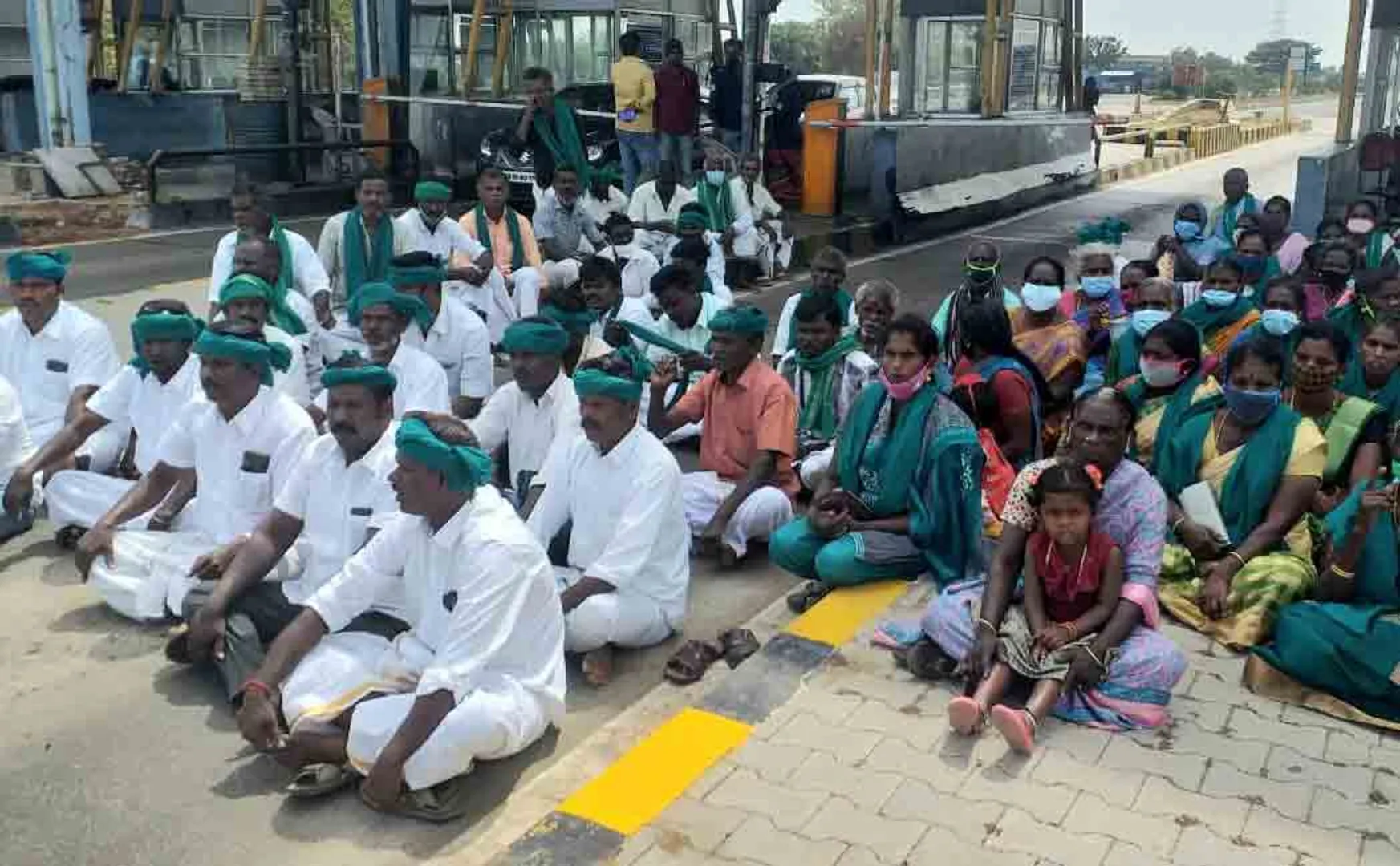 Direct Paddy Procurement Centers  issue 