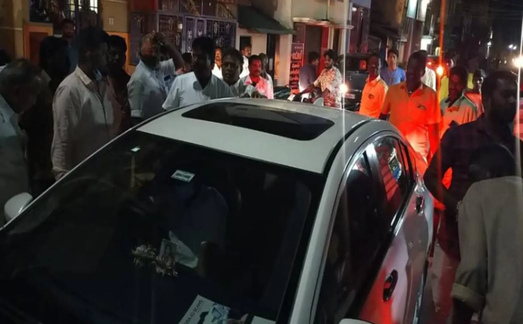 DMK seized admk member car