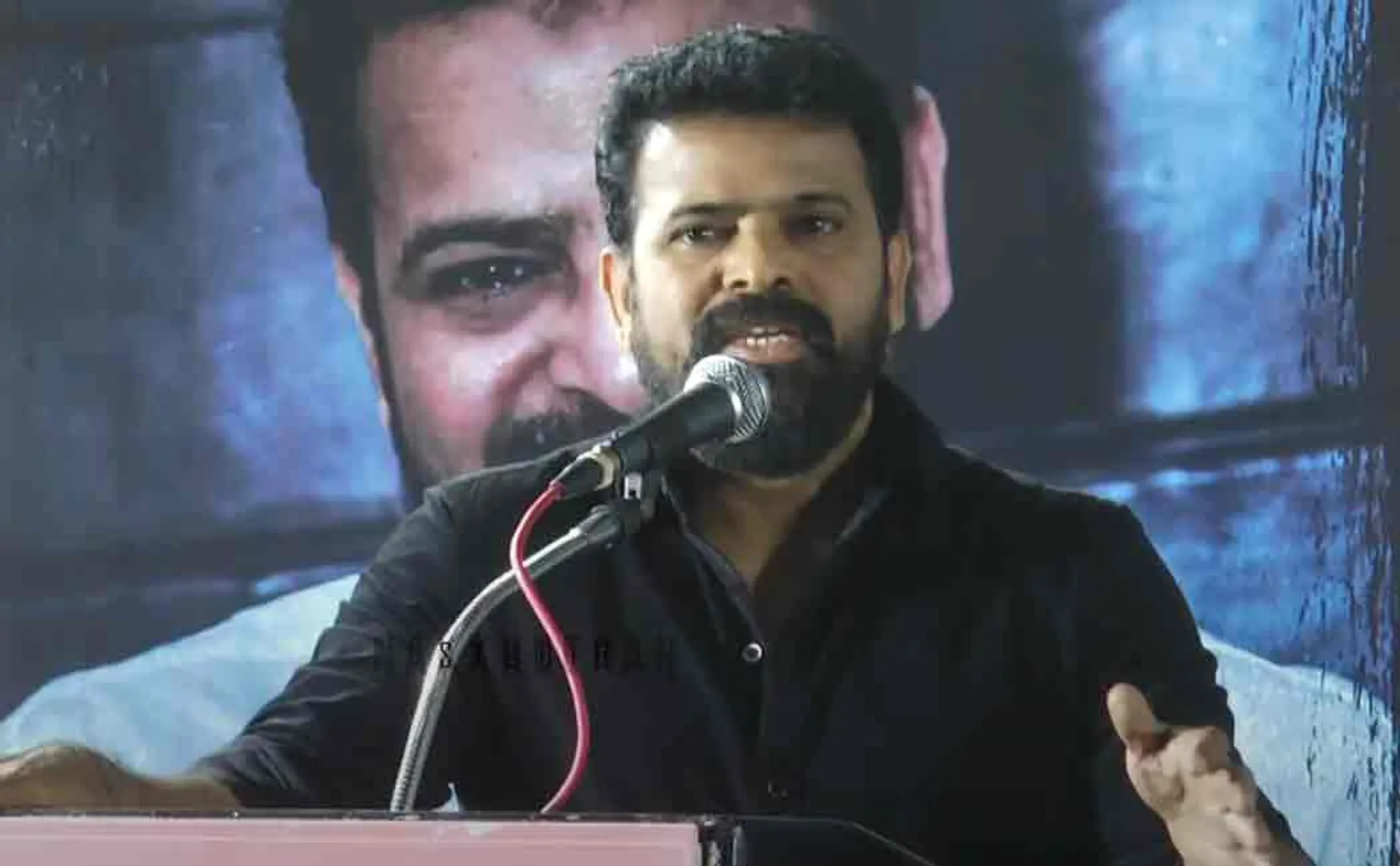 director ameer talk about iraivan miga periyavan film 