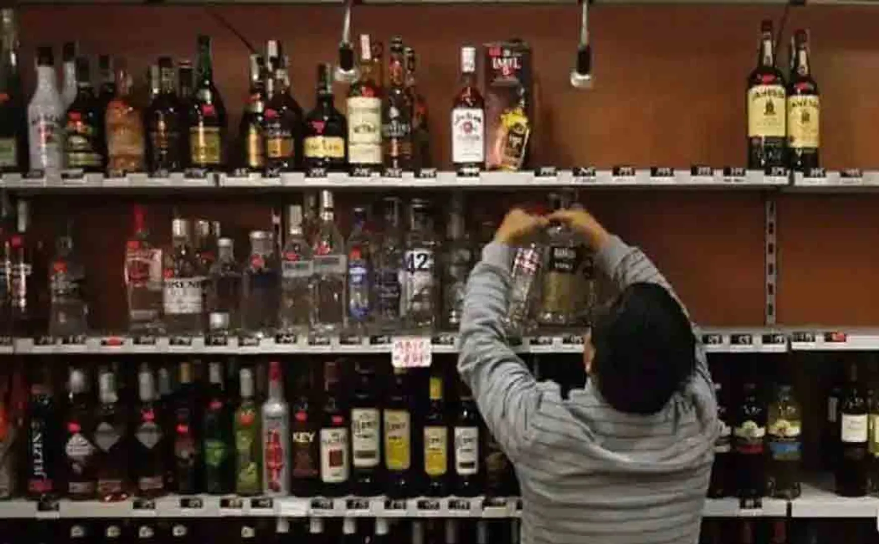 Three and a half lakh worth of liquor destroyed!