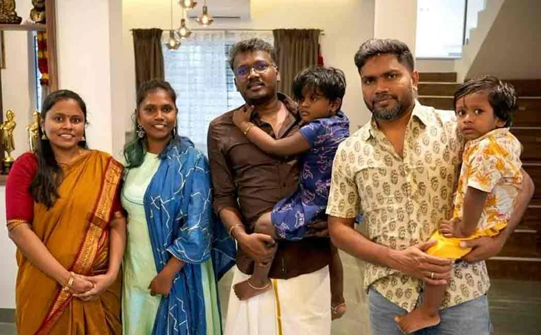 directors Mari Selvaraj family and Ranjith family met