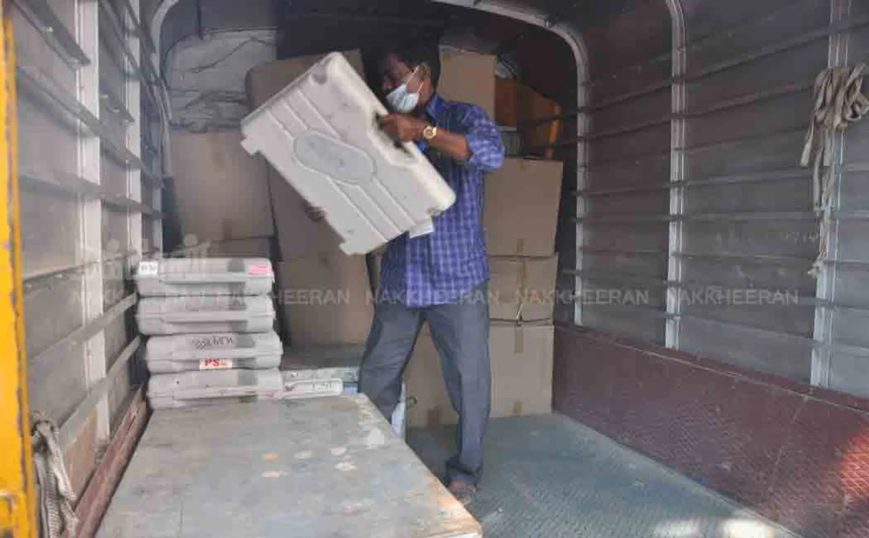 Machines to be taken to polling stations! 