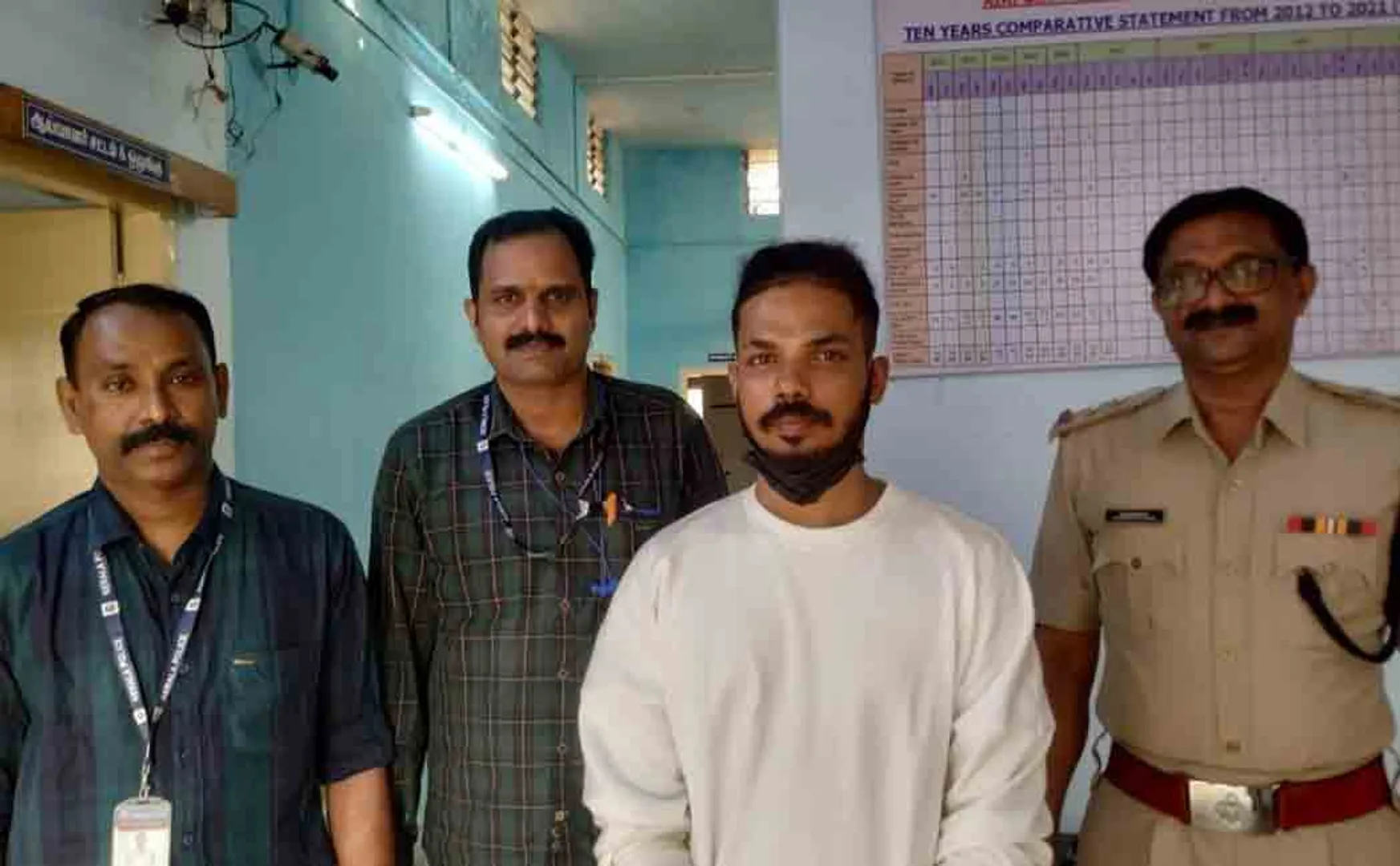 Wanted criminal arrested at Trichy airport