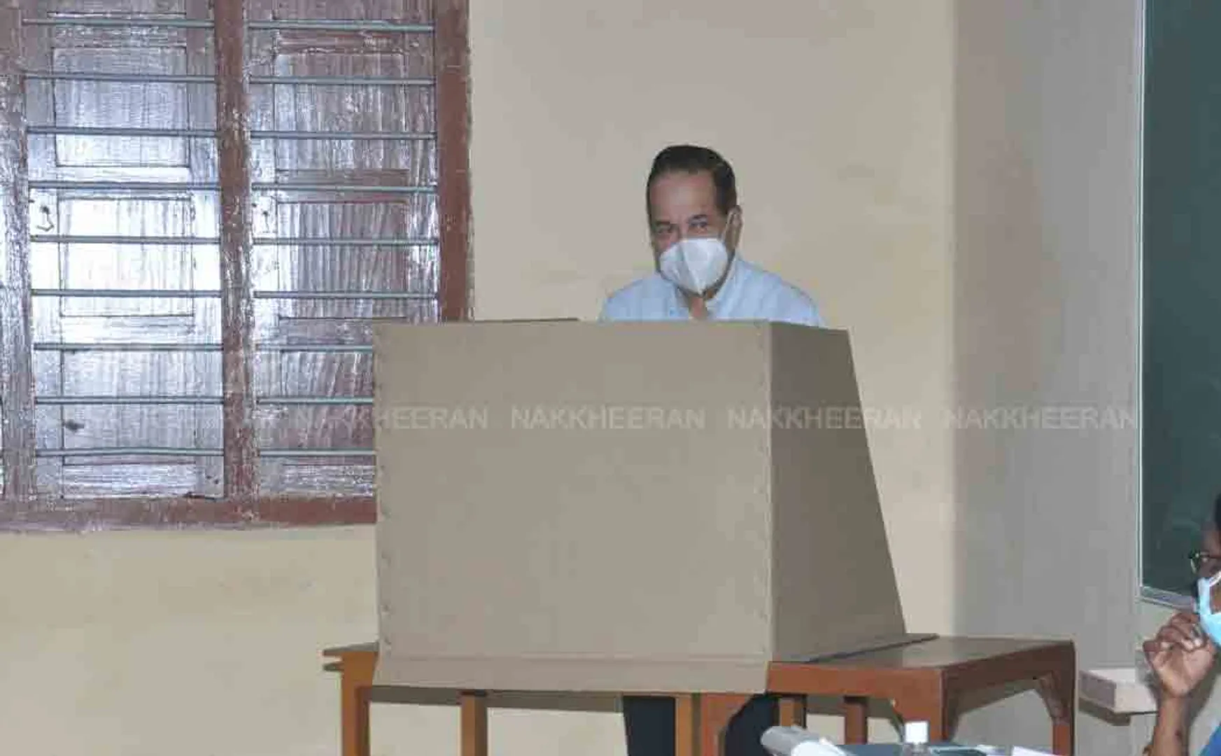 Senior Journalist N.Ram Votes!  