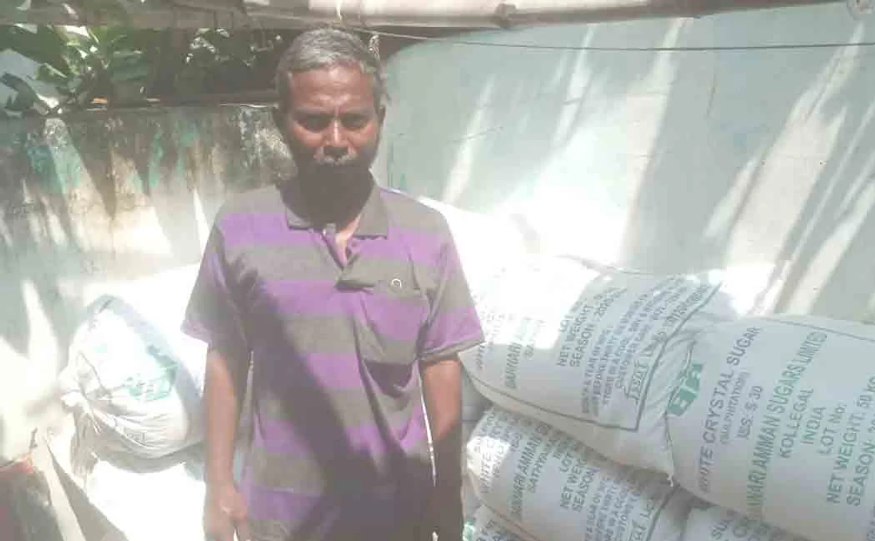 Ration rice confiscated! One arrested!