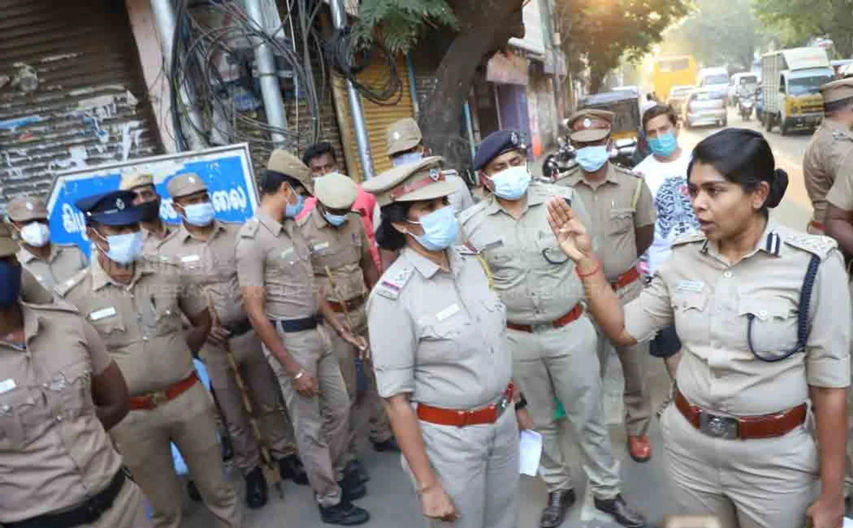 Re-poll in Chennai! Heavy police security! 