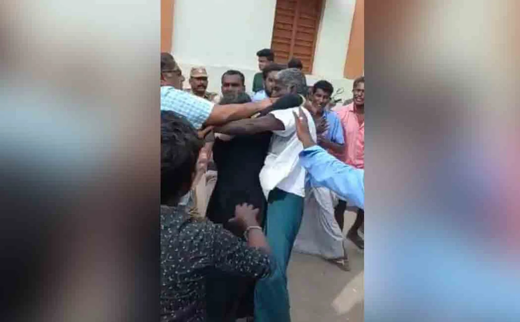 ADMK And Other party members conflict in localbody election 