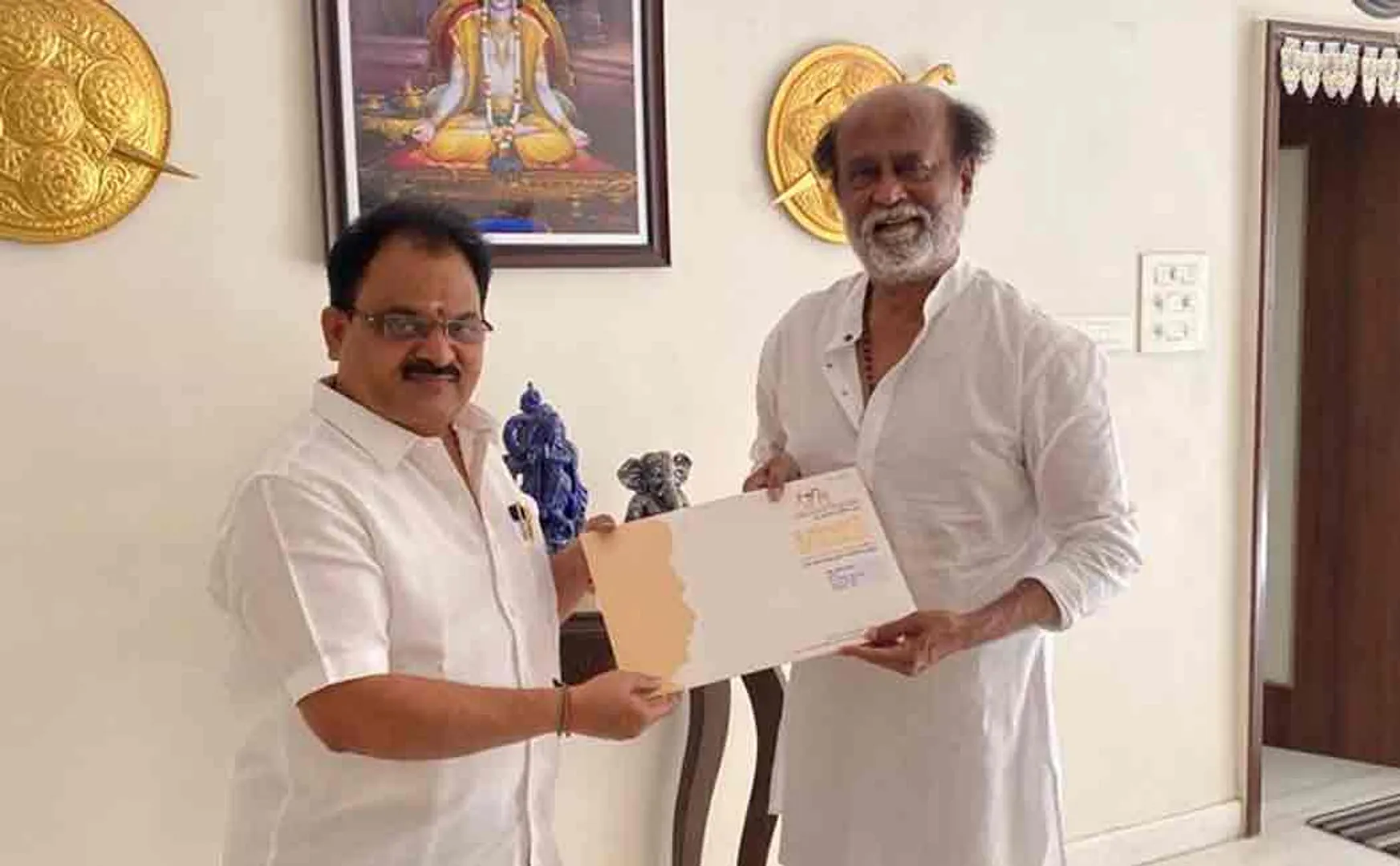 rajinikanth invited to stalin autobiography book launch