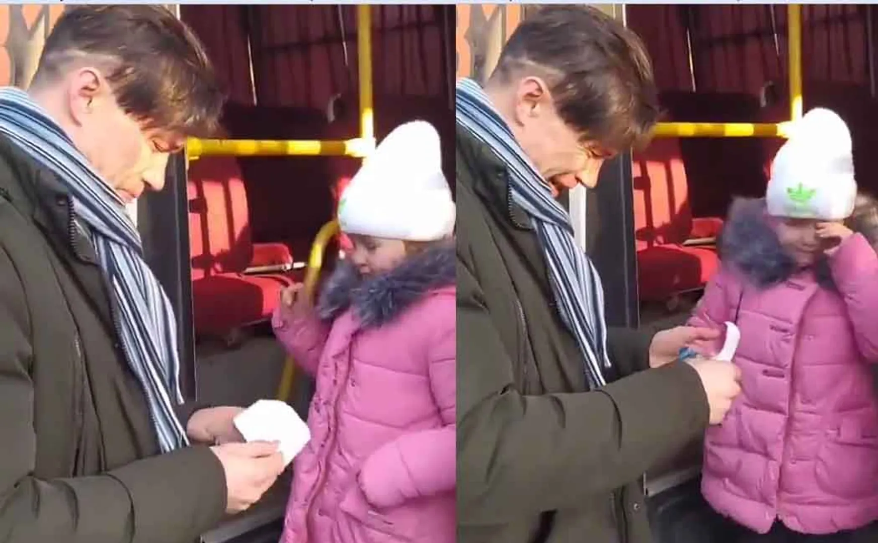 ukraine soldiers family viral video 