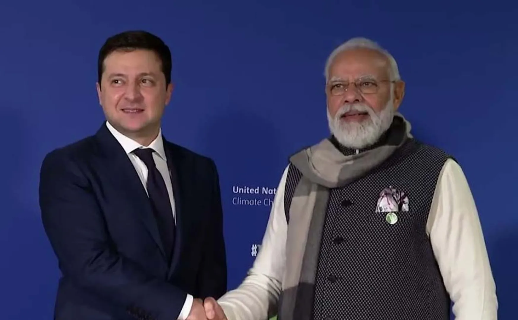 Prime Minister Narendra Modi urges Ukrainian President to help rescue Indians!