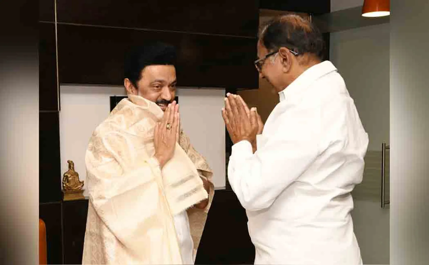 Stalin - P. Chidambaram meeting! What is the background?