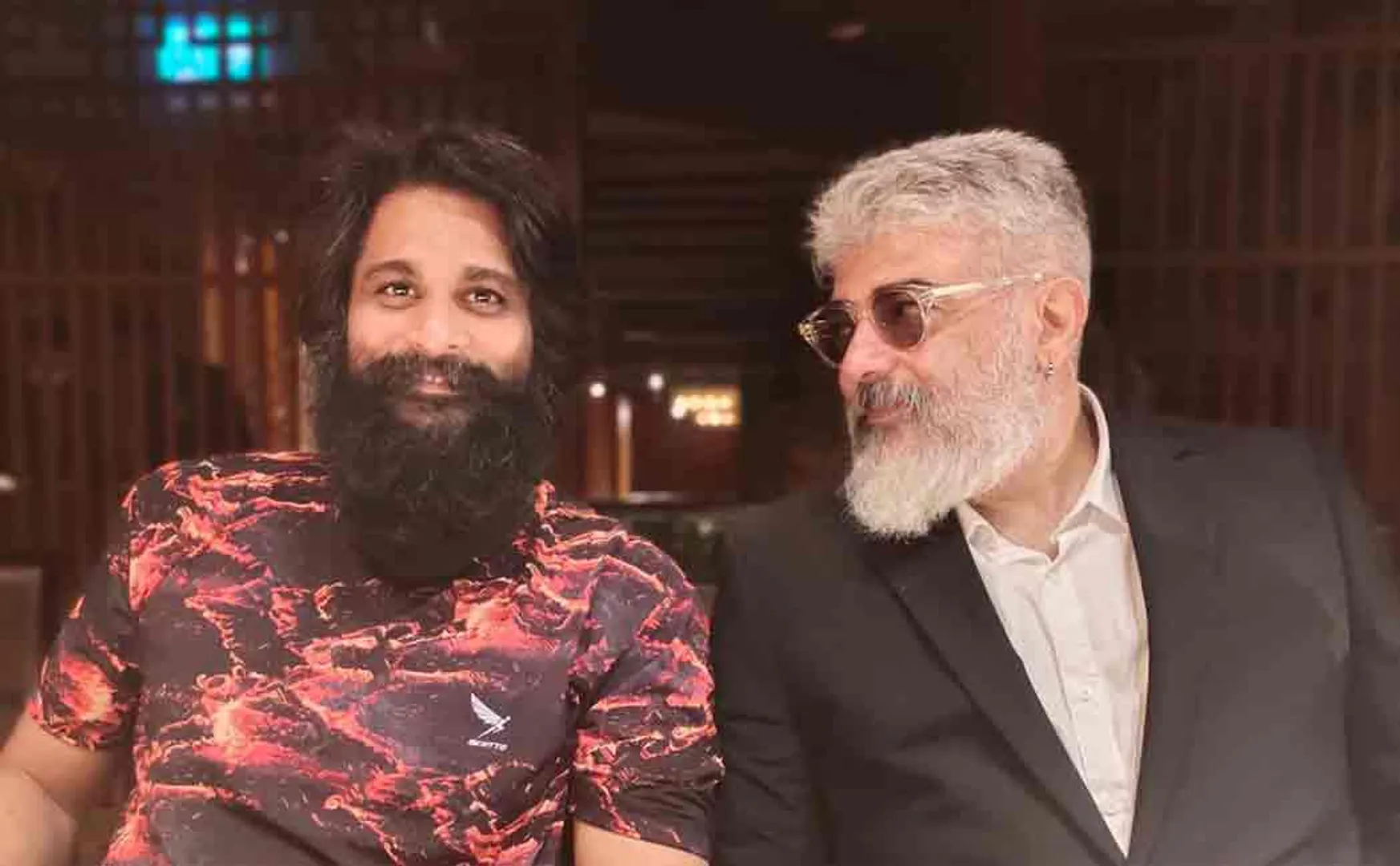 ajith kumar and Richard Rishi photos goes viral 