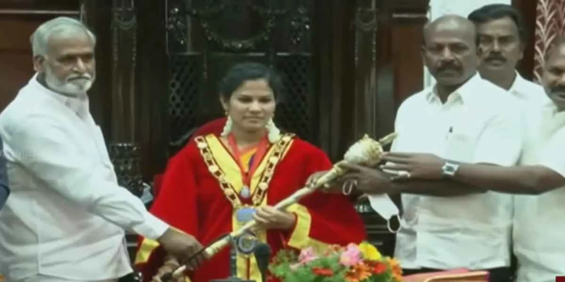  R. Priya became the Mayor of Chennai Corporation