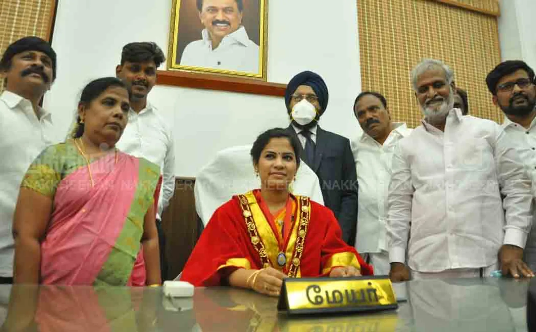Chennai Mayor R. Priya!  