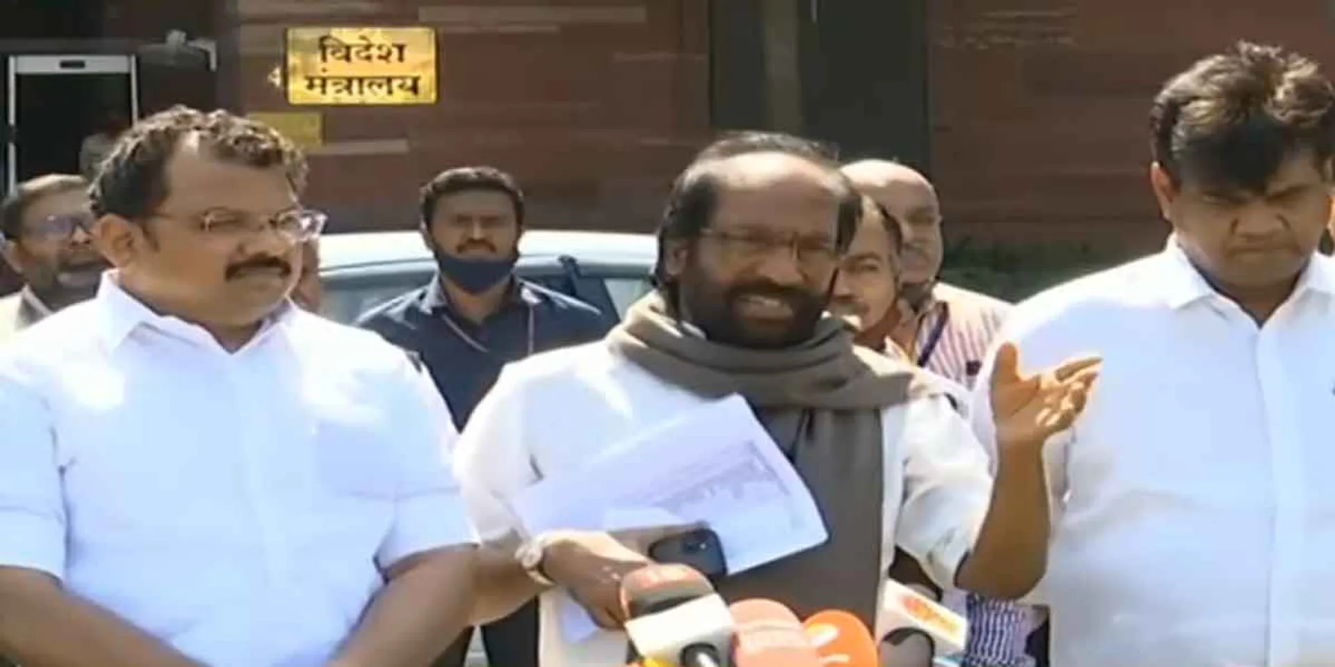  '' This news has brought happiness '' - Trichy Siva MP interview after meeting the Union Minister!
