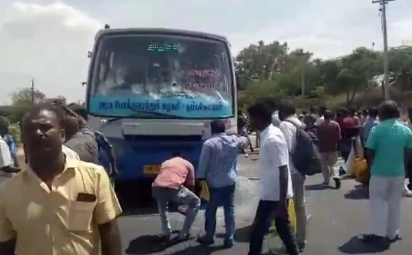 government bus incident in madurai police investigation 
