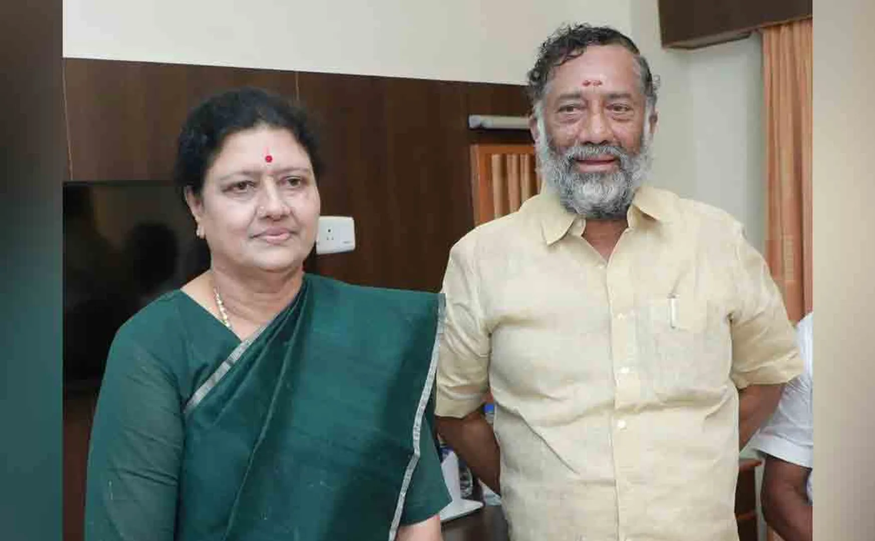 Is O.P.S. moving political steps with O.Raja?
