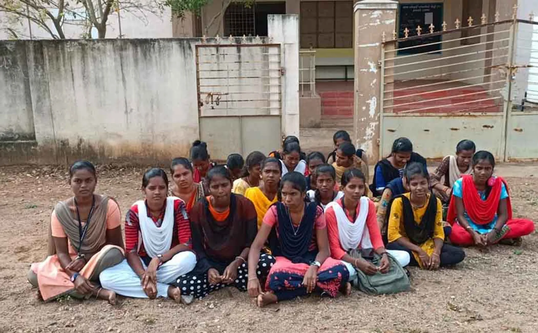 Government College hostel students on hunger strike!
