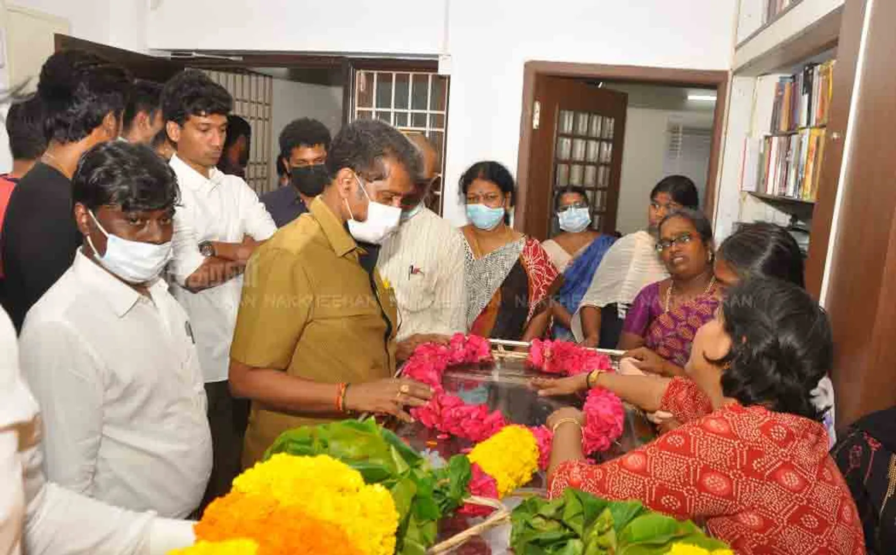 DMK MP Son dies! Nakkheeran Editor payed homage 