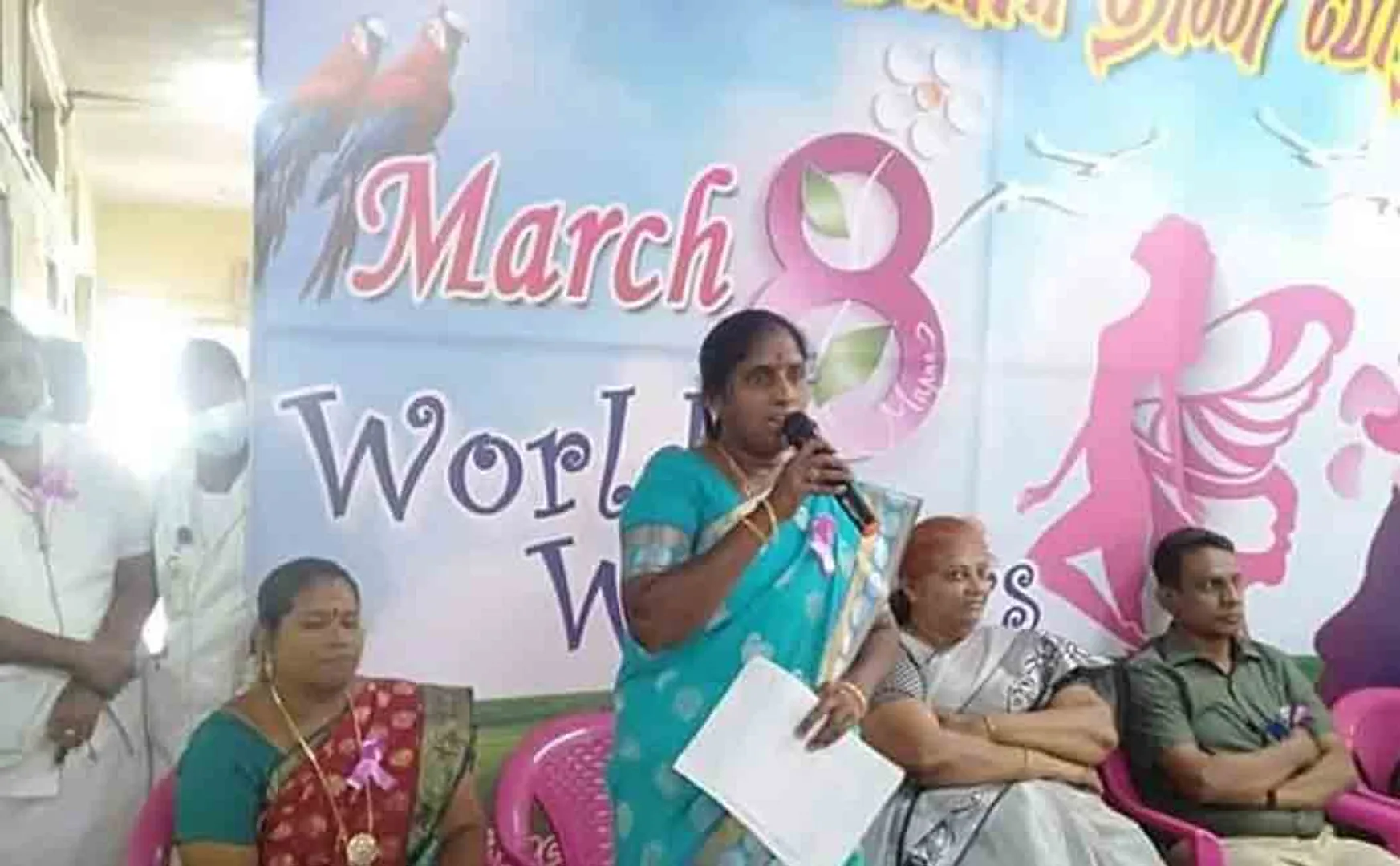"I cried tears thinking of my condition .." - MLA in tears at the public event.