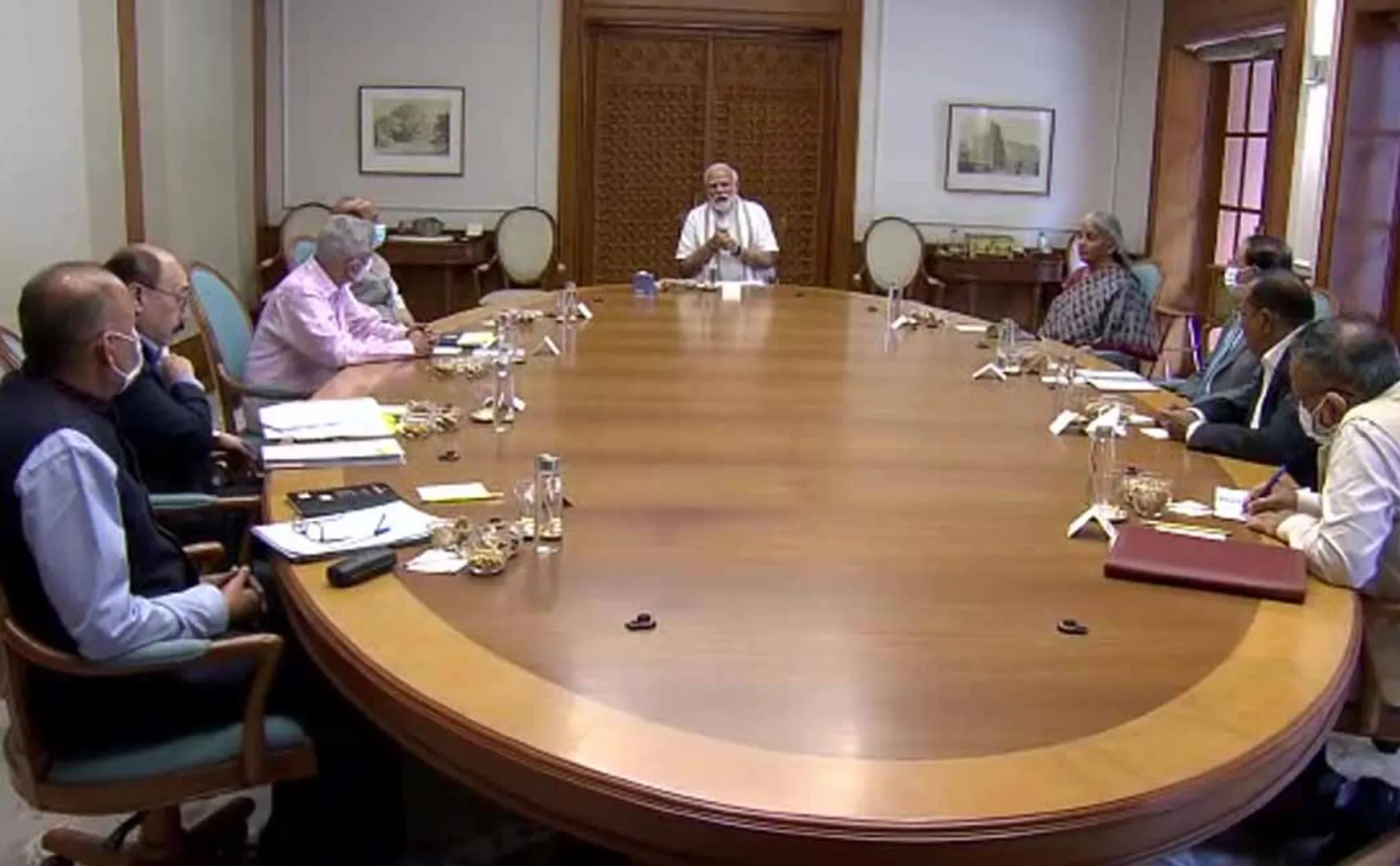 ukraine issues pm narendra modi discussion with union minister and officials 