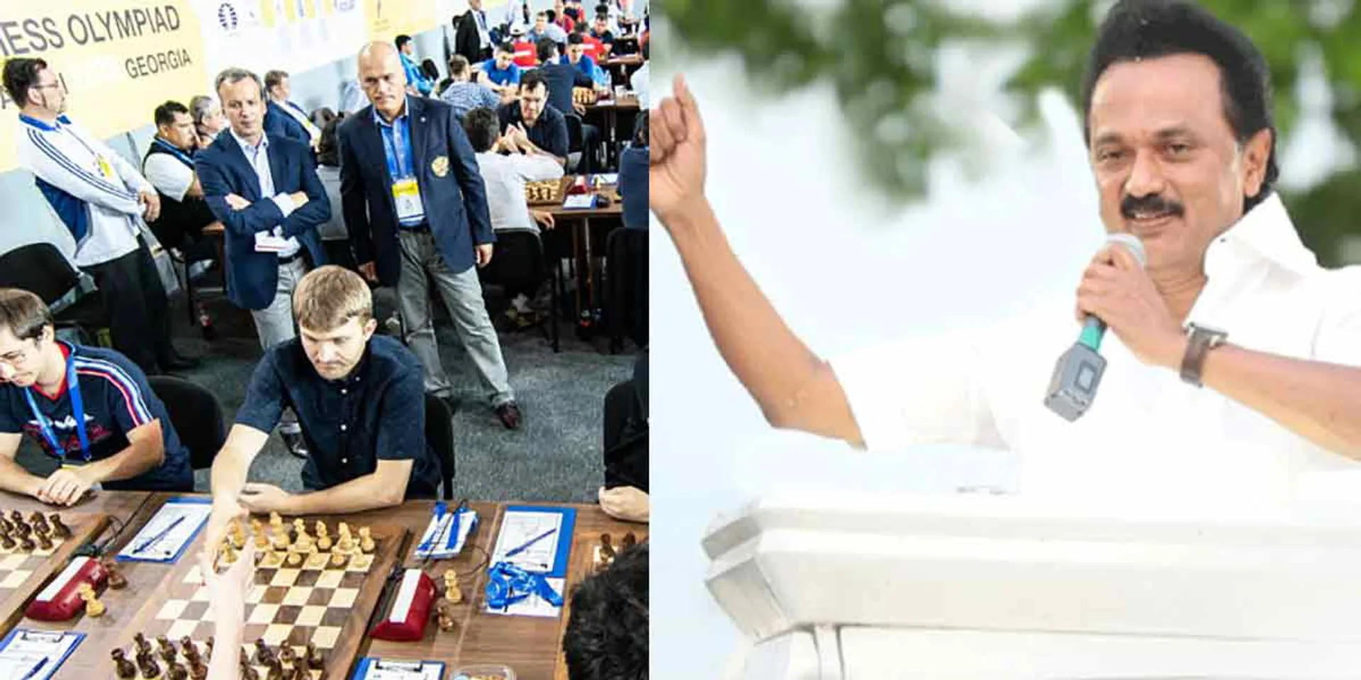  Chess Olympiad in Chennai ... Tamil Nadu Chief Minister happy!