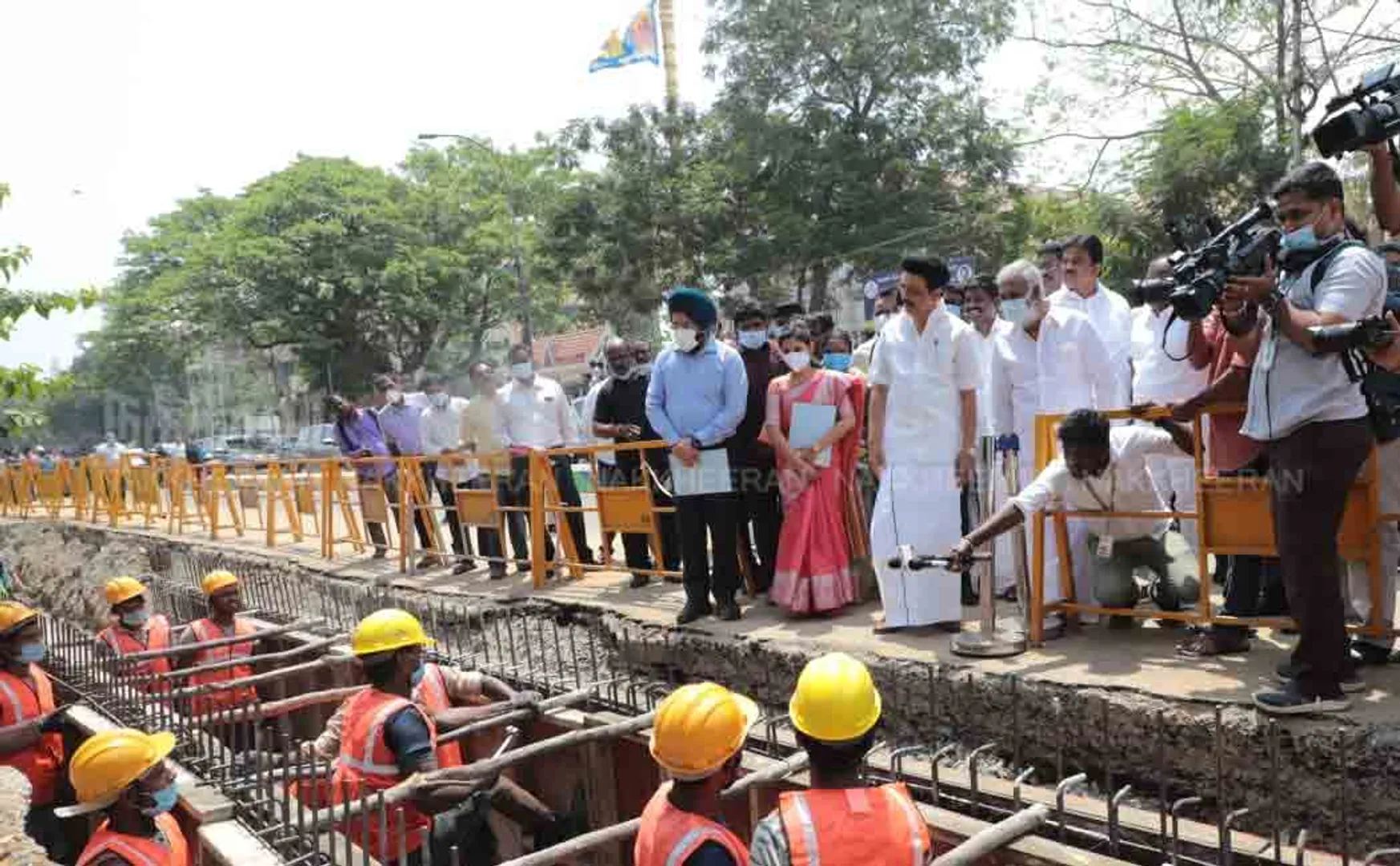 Chief Minister inspects renovation work 