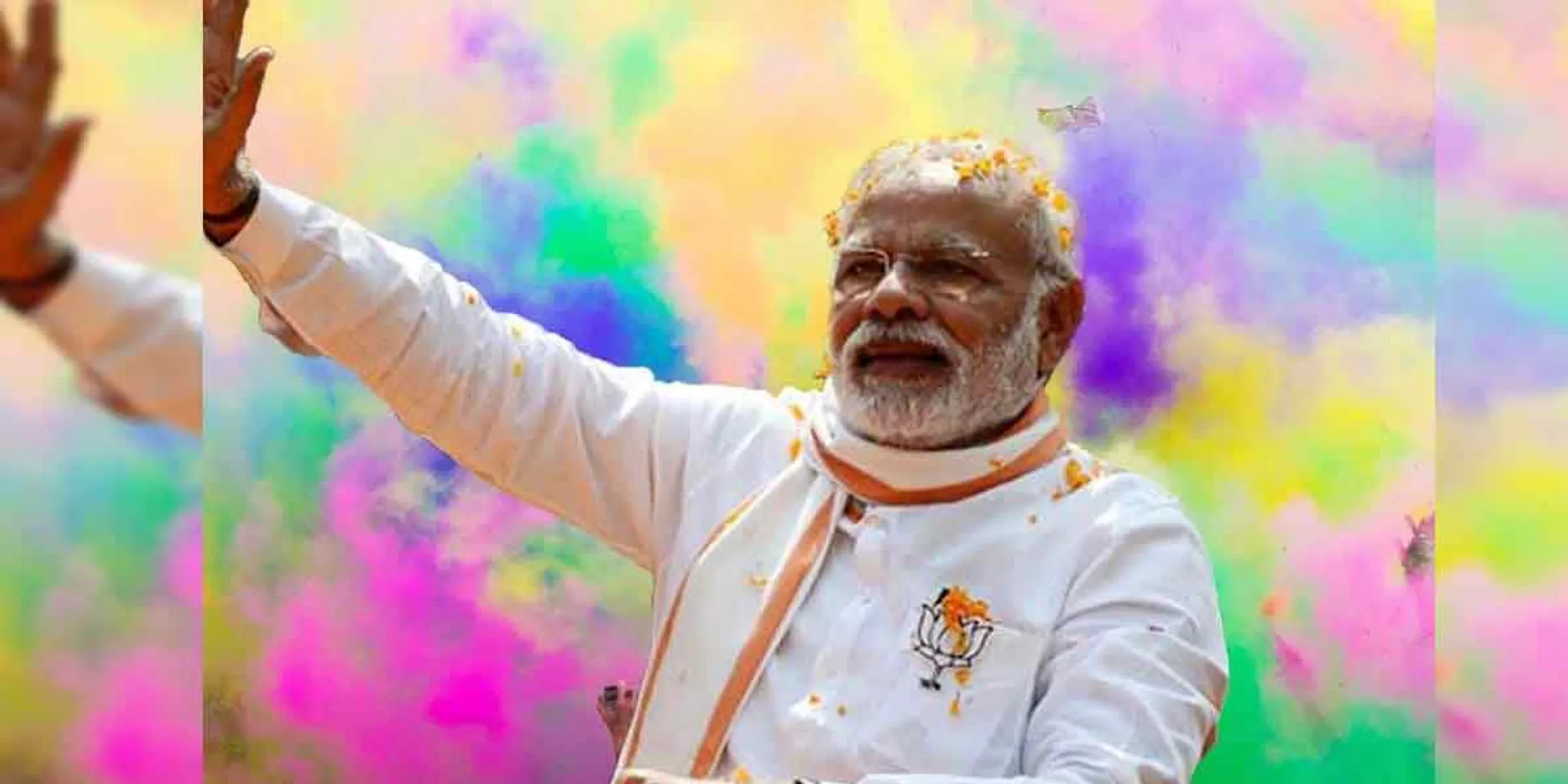  '' Bring every color of happiness '' - Modi tweets!