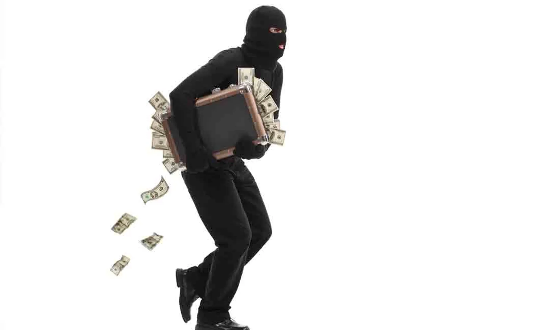 Home theft for someone who went to work for 100 days!
