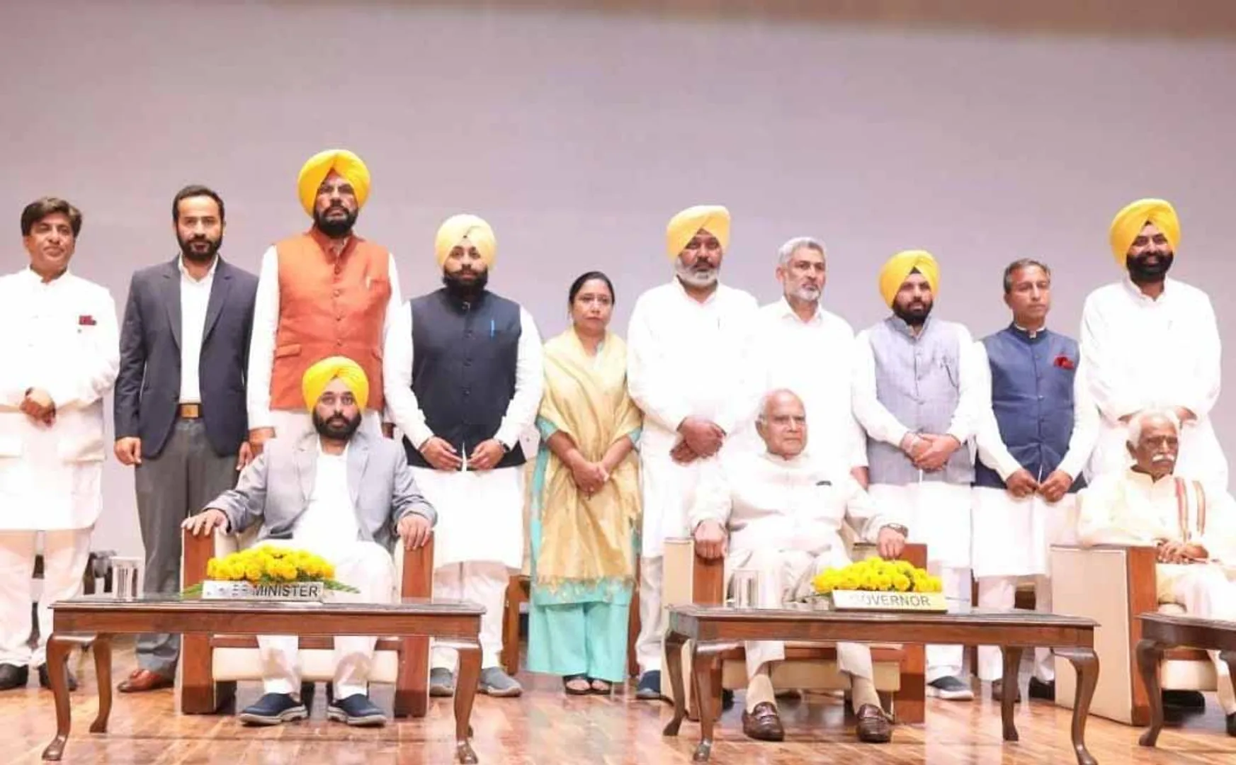 Punjab state cabinet sworn in