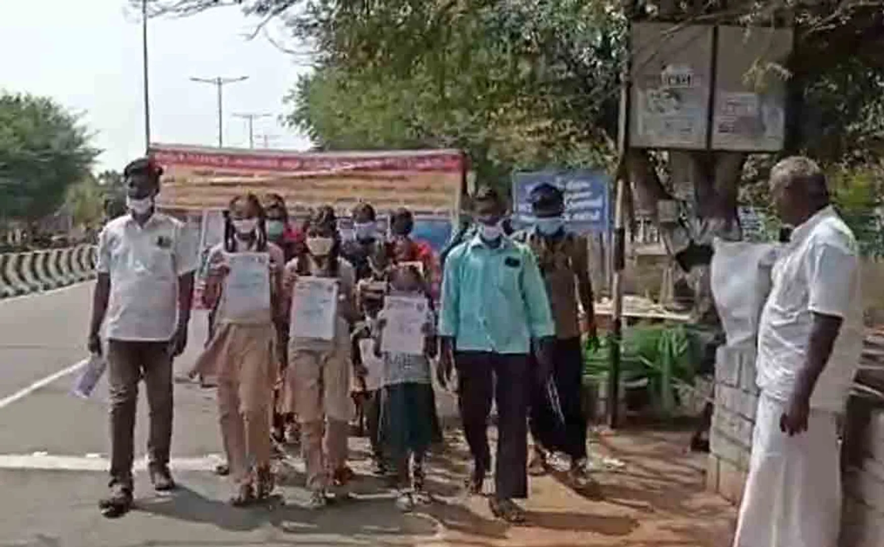 "Action will be taken if school students are involved in this" - Collector warns