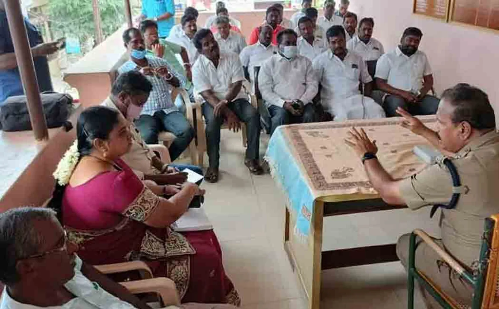 Panchayat leaders raising the battle flag! The authorities who made peace!